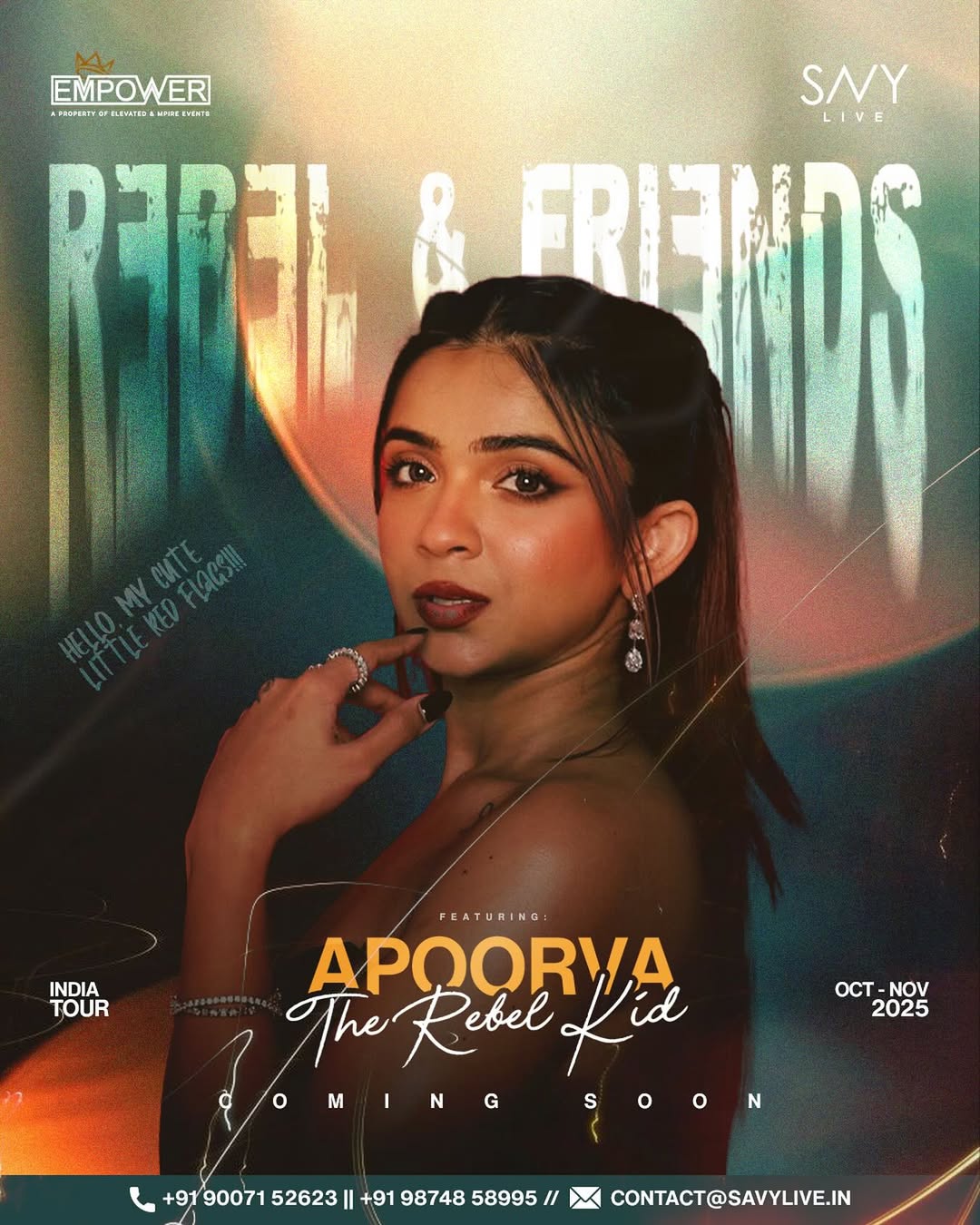 अपूर्वा मुखीजा टूर